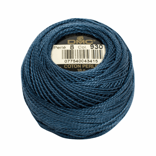 DMC Pearl Cotton Size 8 - 80m Ball - 0930