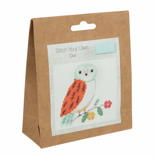 Owl - Trimits Counted Cross Stitch Kit GCS52