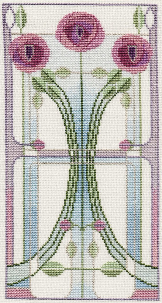 Mackintosh - Rose Bouquet - Derwentwater Designs Cross Stitch Kit  DWMKP1