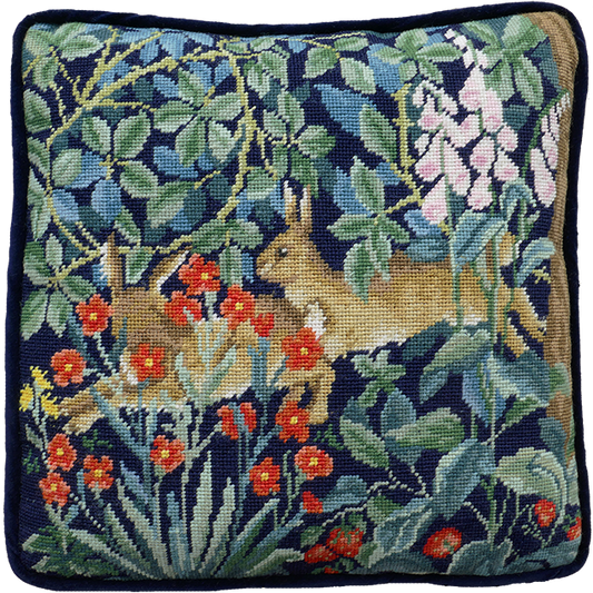 Greenery Hares William Morris Tapestry -  Bothy Threads Kit TAC16