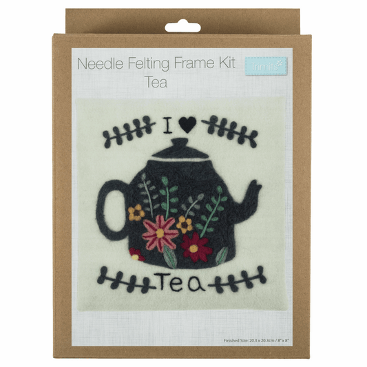 Tea - Trimits Needle Felting Kit with Frame TCK029
