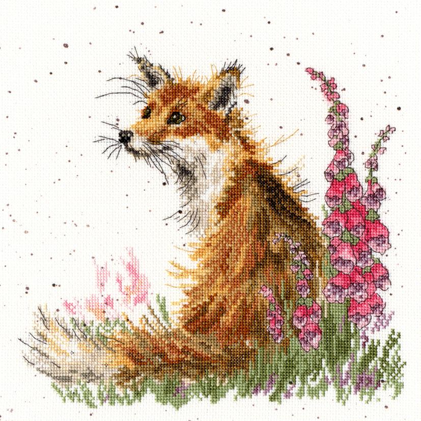 Amongst the Foxgloves  - Bothy Threads Cross Stitch Kit XHD8