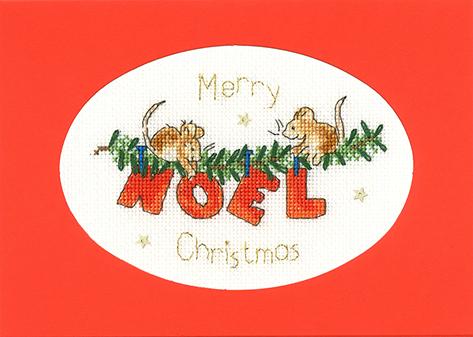 Christmas Card – The First Noel - Bothy Threads Cross Stitch Kit XMAS39