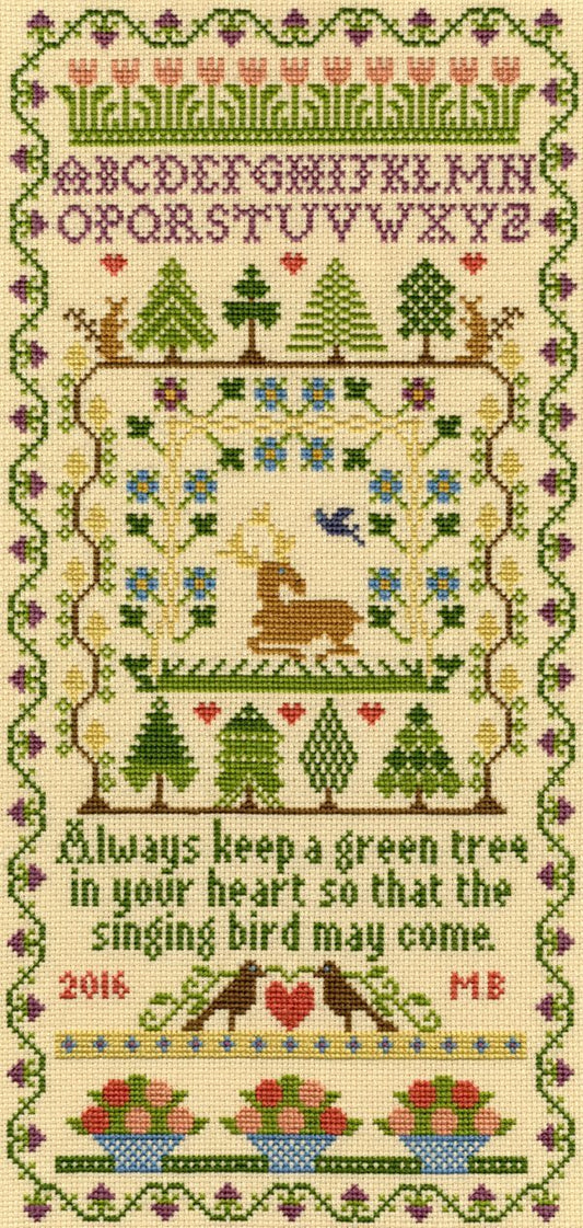 Green Tree - Bothy Threads Cross Stitch Kit XS2
