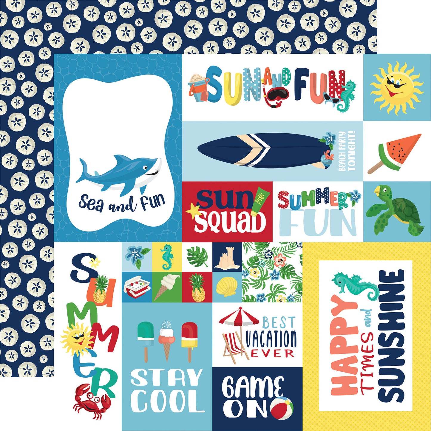 Carta Bella Beach Party 12x12 Inch Collection Kit (CBBE149016)