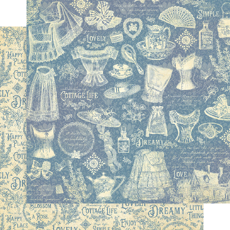 Graphic 45 Cottage Life 12x12 Inch Collection Pack (4502397)