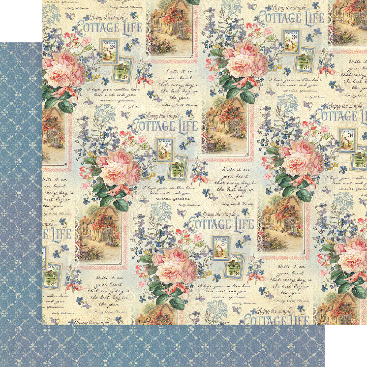 Graphic 45 Cottage Life 12x12 Inch Collection Pack (4502397)