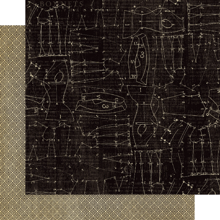 Graphic 45 Couture 8x8 Inch Paper Pad (4502389)