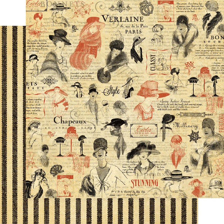 Graphic 45 Couture 8x8 Inch Paper Pad (4502389)