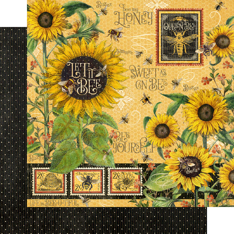 Graphic 45 Let it Bee 12x12 Inch Collection Pack (4502376)