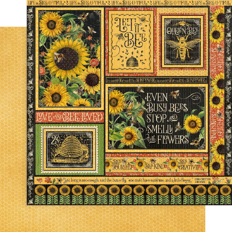 Graphic 45 Let it Bee 12x12 Inch Collection Pack (4502376)