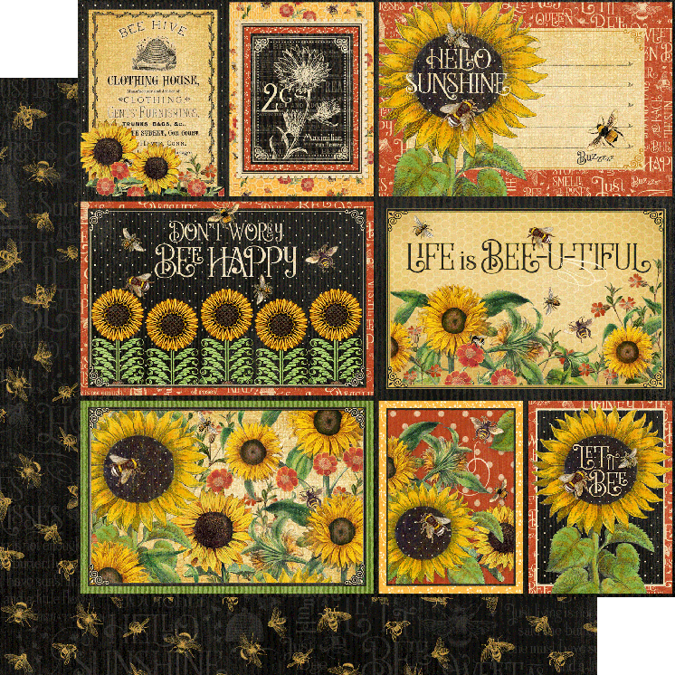 Graphic 45 Let it Bee 12x12 Inch Collection Pack (4502376)