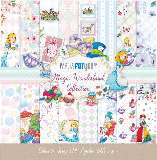 Papers For You Magic Wonderland Scrap Paper Pack (14pcs) (PFY-4629)