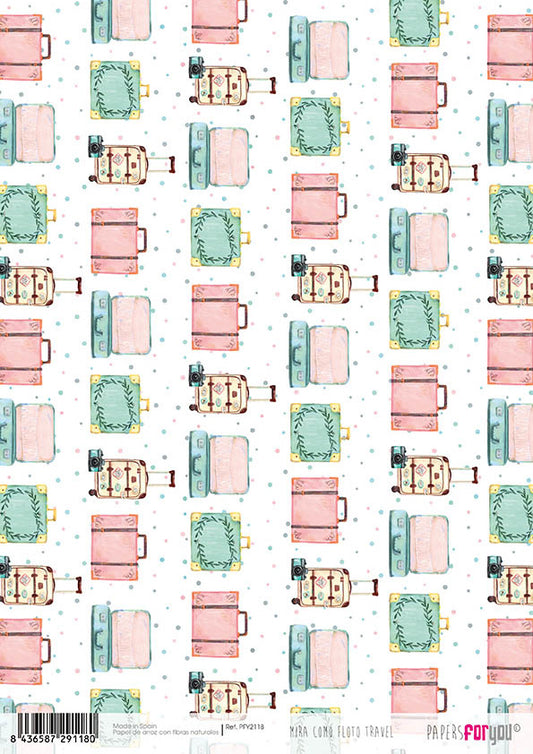 Papers For You Mira Como Floto Travel A4 Rice Paper (PFY-2118)