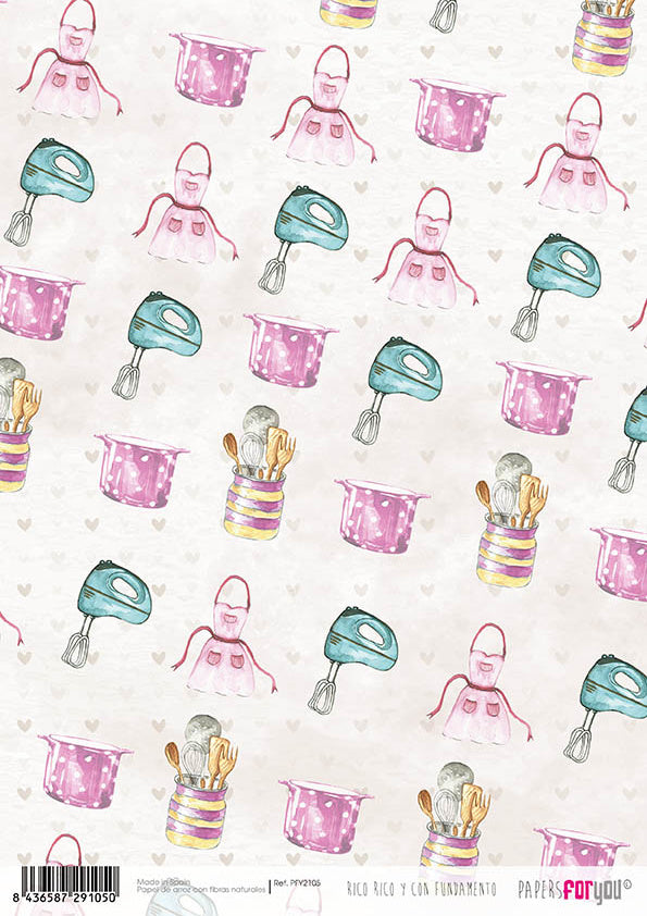 Papers For You Rico Rico Y Con Fundamento A4 Rice Paper (PFY-2105)