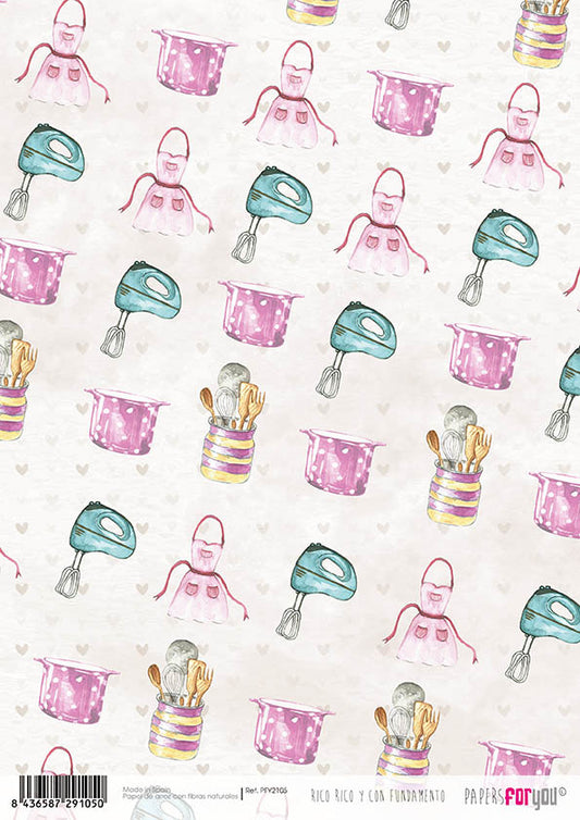 Papers For You Rico Rico Y Con Fundamento A4 Rice Paper (PFY-2105)