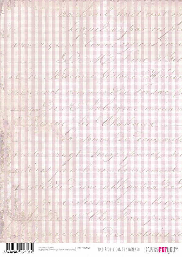 Papers For You Rico Rico Y Con Fundamento A4 Rice Paper (PFY-2107)