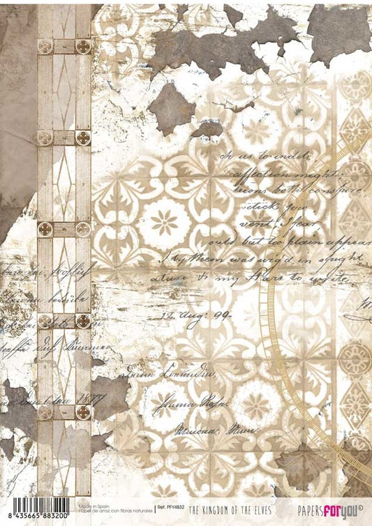 Papers For You The Kingdom Of The Elves A4 Rice Paper (PFY-4832)