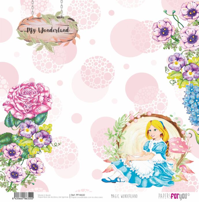 Papers For You Magic Wonderland Scrap Paper Pack (14pcs) (PFY-4629)