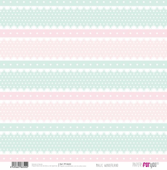 Papers For You Magic Wonderland Scrap Paper Pack (14pcs) (PFY-4629)