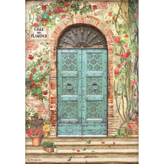 Stamperia Rice Paper A4 Desire Calle de Flamenco (DFSA4719)