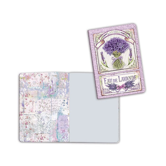 Stamperia A6 Notebook Lavender Bouquet (ENBA6024)