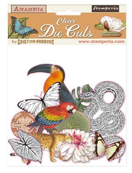 Stamperia Amazonia Clear Die Cuts (DFLDCP03)
