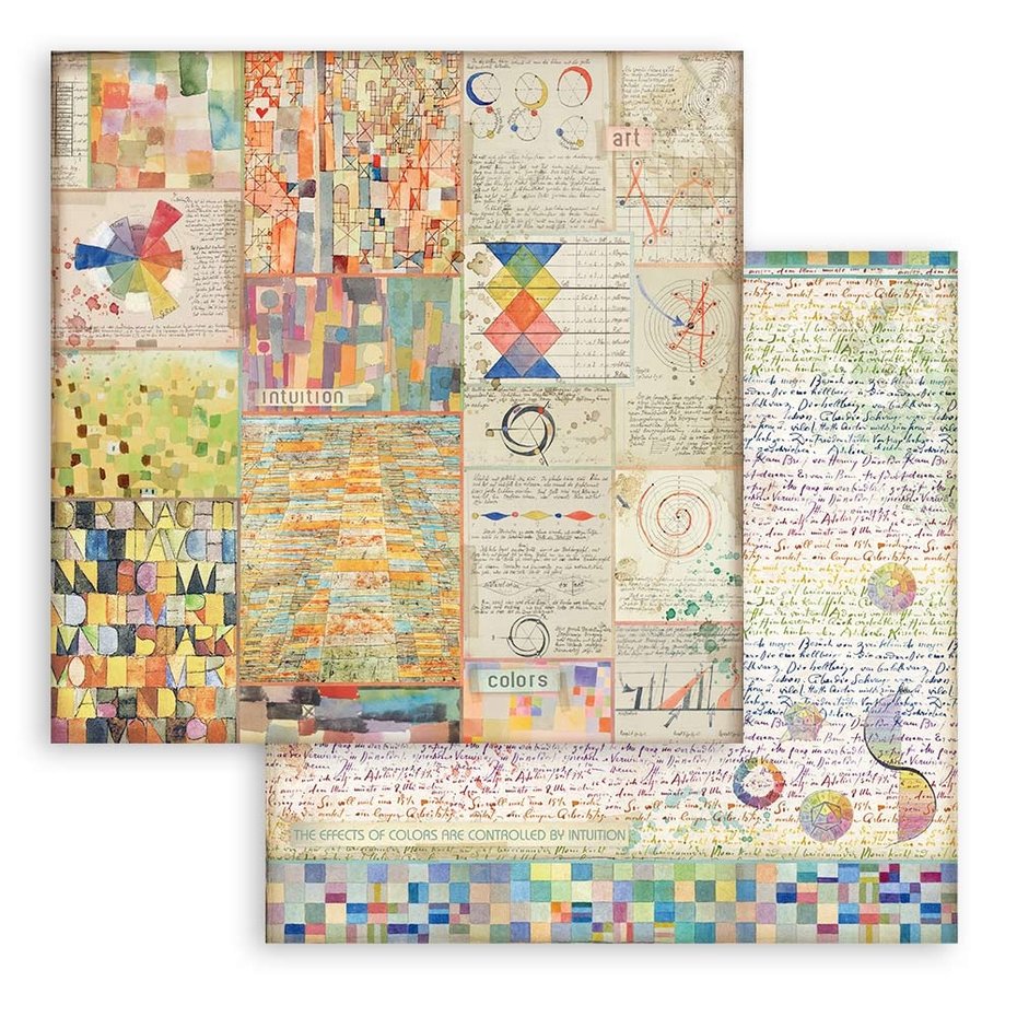 Stamperia Bauhaus 8x8 Inch Paper Pack (SBBS65)