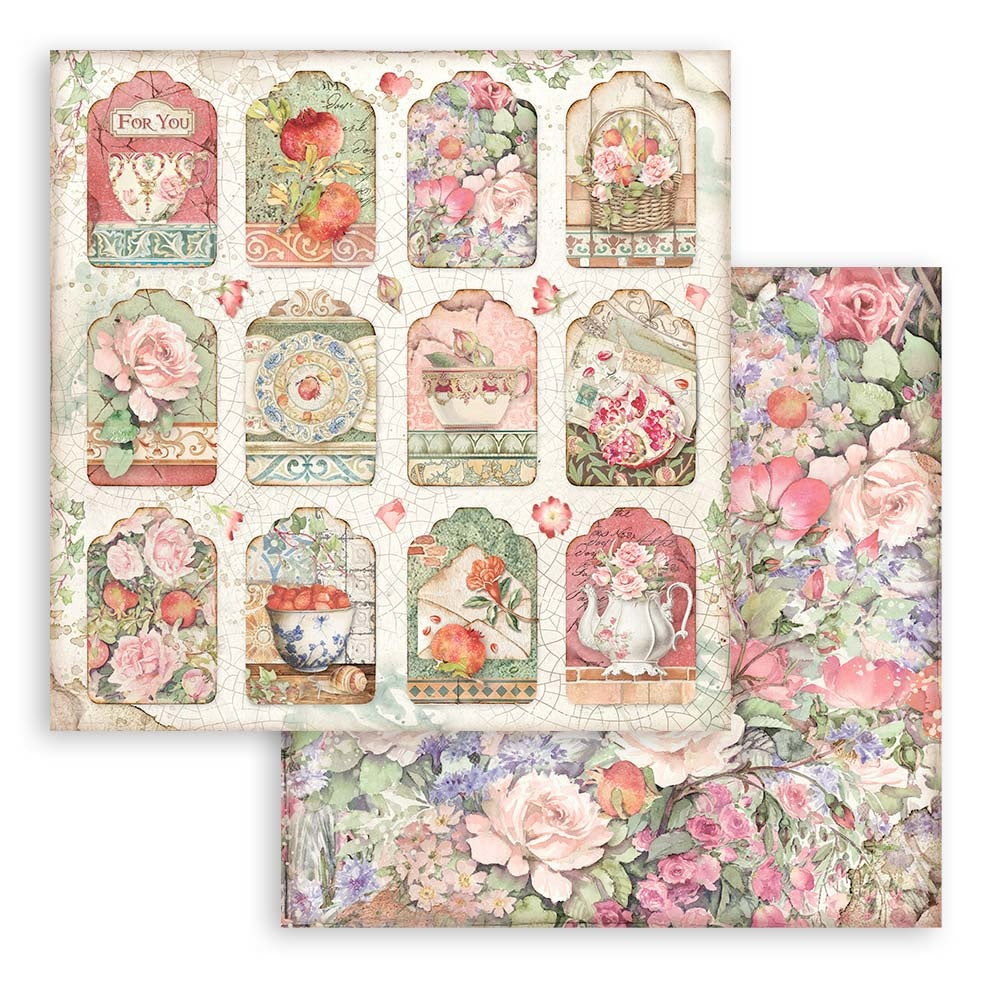 Stamperia Casa Granada 12x12 Inch Paper Pack (SBBL99)