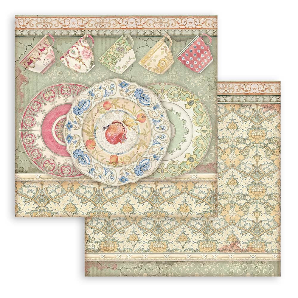 Stamperia Casa Granada 12x12 Inch Paper Pack (SBBL99)