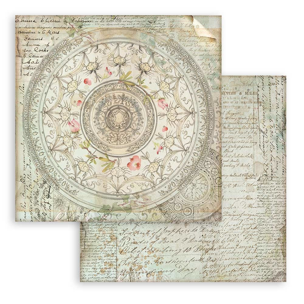 Stamperia Casa Granada Maxi Backgrounds 12x12 Inch Paper Pack (SBBL108)