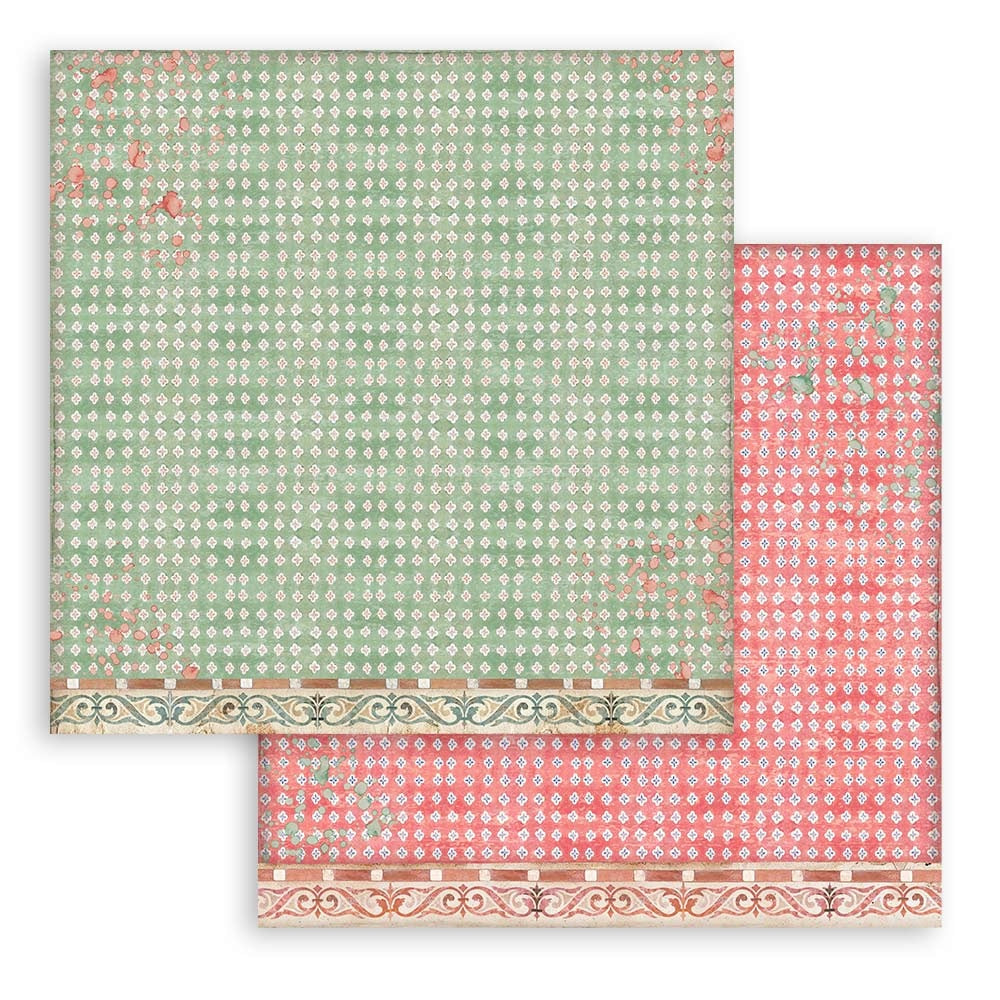 Stamperia Casa Granada Maxi Backgrounds 12x12 Inch Paper Pack (SBBL108)