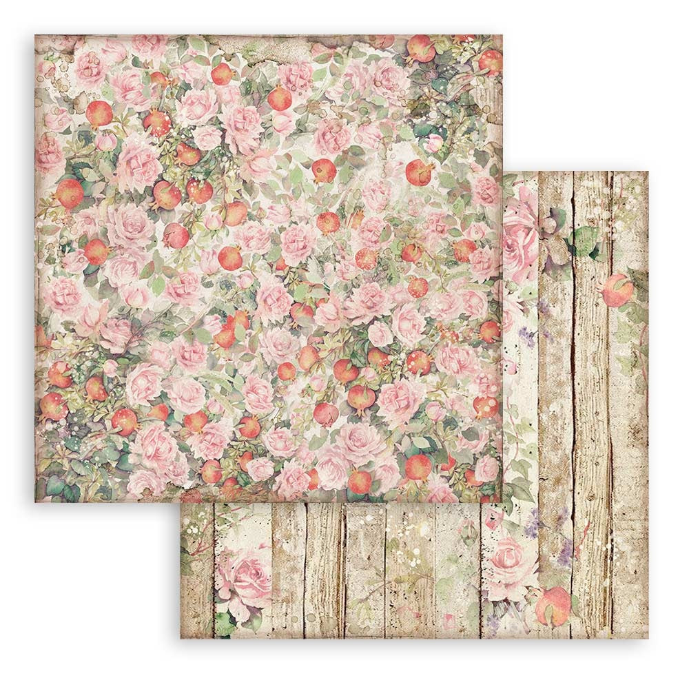 Stamperia Casa Granada Maxi Backgrounds 12x12 Inch Paper Pack (SBBL108)