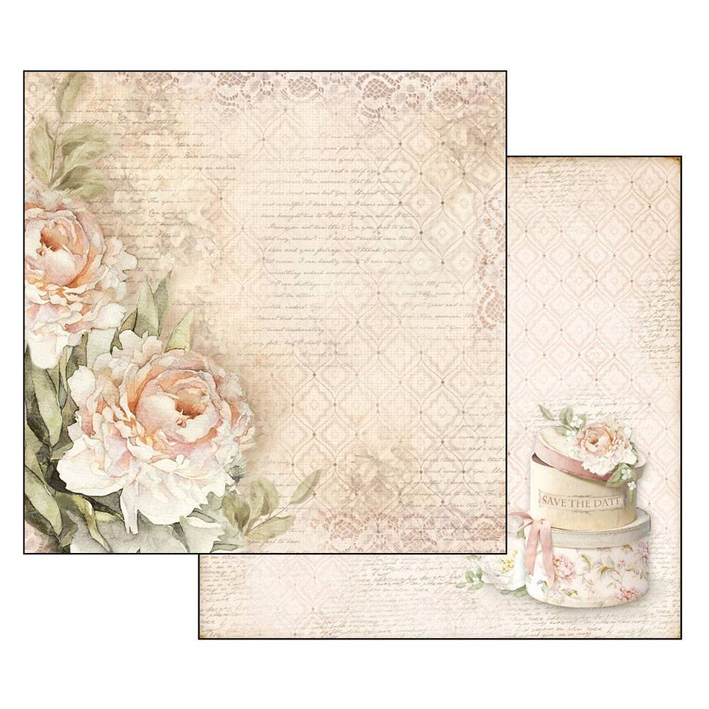 Stamperia Ceremony 12x12 Inch Paper Pack SBBL42 for Scrapbooking