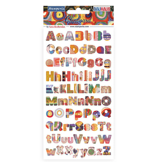 Stamperia Chipboard 15x30cm Bauhaus (DFLCB62)