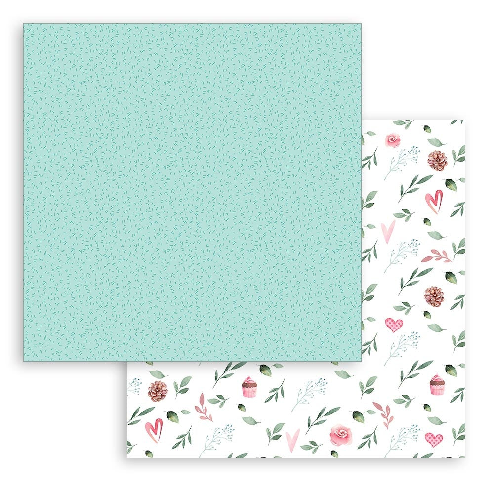 Stamperia Christmas Rose 8x8 Inch Paper Pack (SBBS45)
