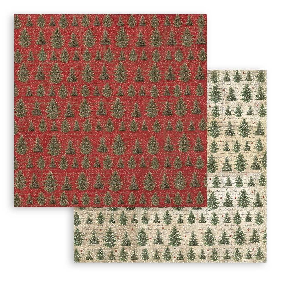 Stamperia Classic Christmas 12x12 Inch Paper Pack (SBBL74)