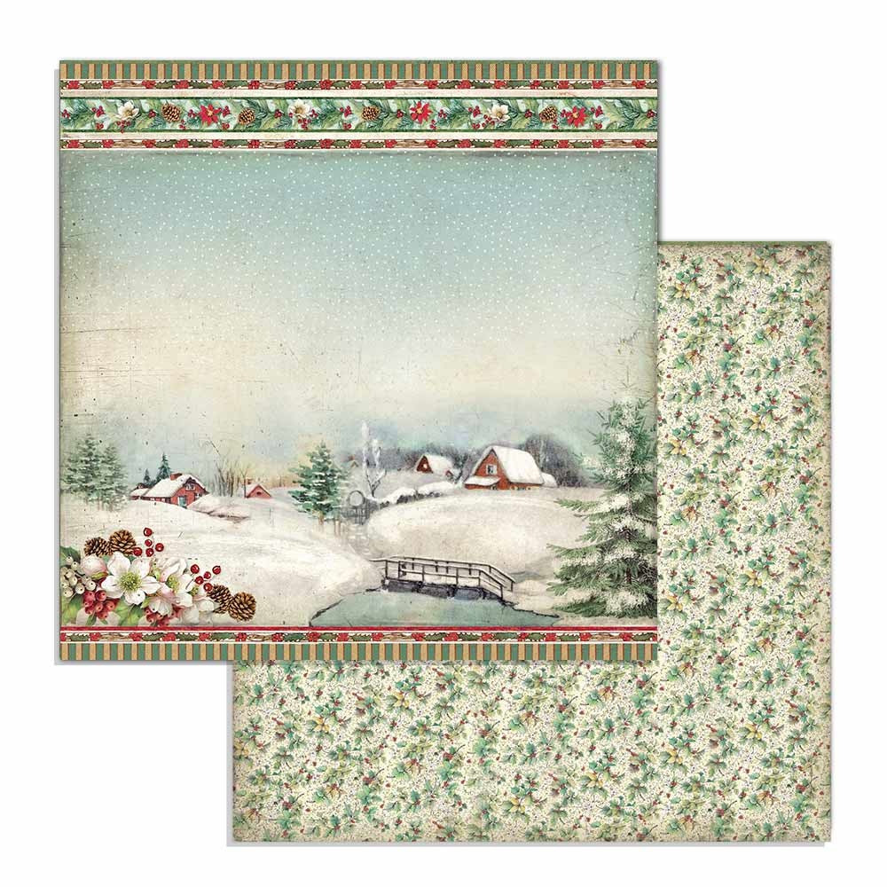 Stamperia Classic Christmas 6x6 Inch Paper Pack (SBBXS06)