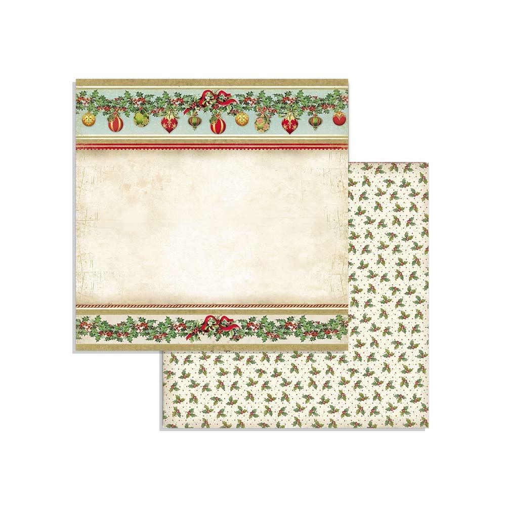 Stamperia Classic Christmas 8x8 Inch Paper Pack (SBBS17) -|