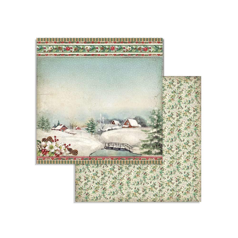 Stamperia Classic Christmas 8x8 Inch Paper Pack (SBBS17) -|