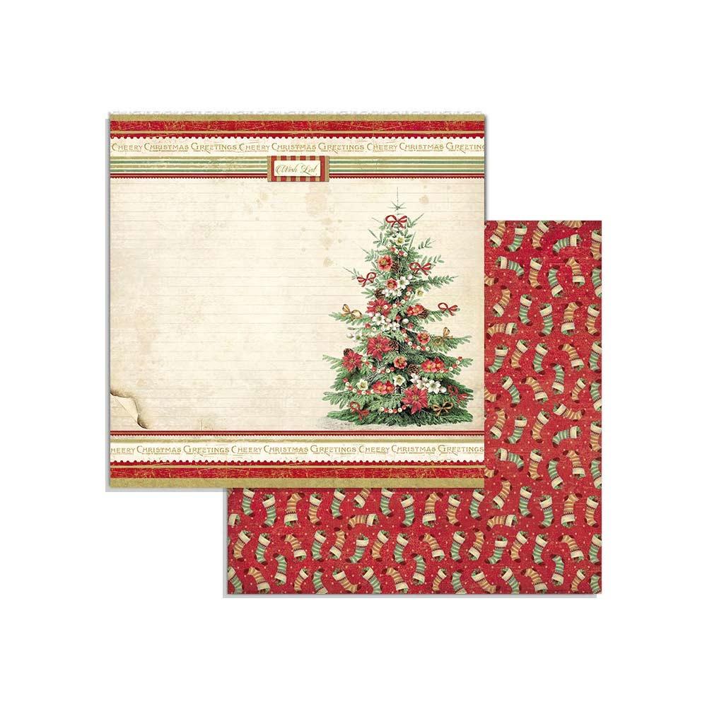 Stamperia Classic Christmas 8x8 Inch Paper Pack (SBBS17) -|