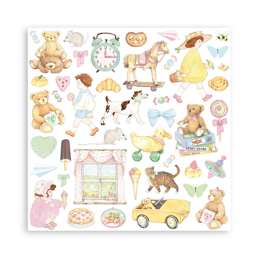 Stamperia Daydream 12x12 Inch Paper Pack (SBBL104)
