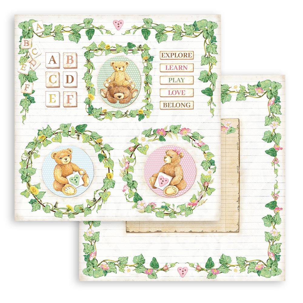 Stamperia Daydream 12x12 Inch Paper Pack (SBBL104)