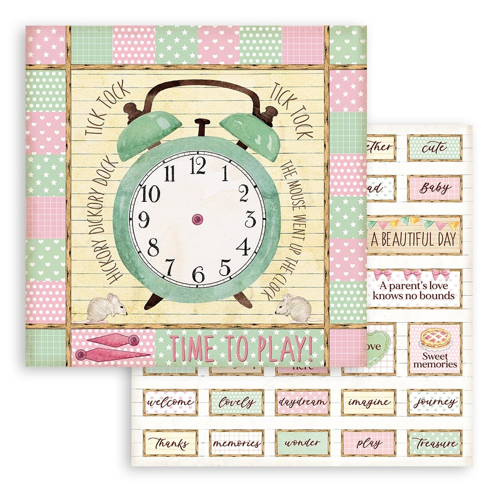 Stamperia Daydream 12x12 Inch Paper Pack (SBBL104)