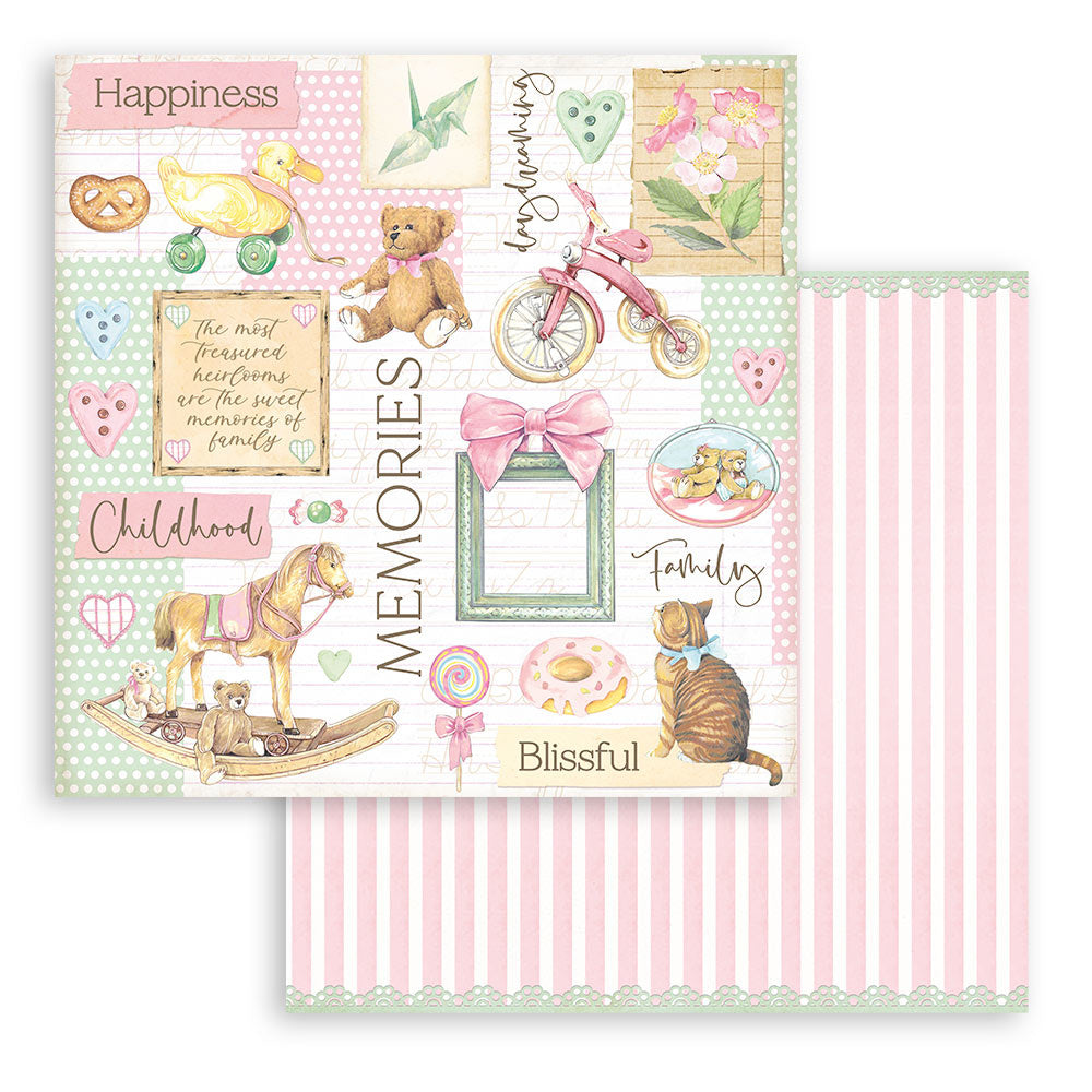 Stamperia Daydream 12x12 Inch Paper Pack (SBBL104)
