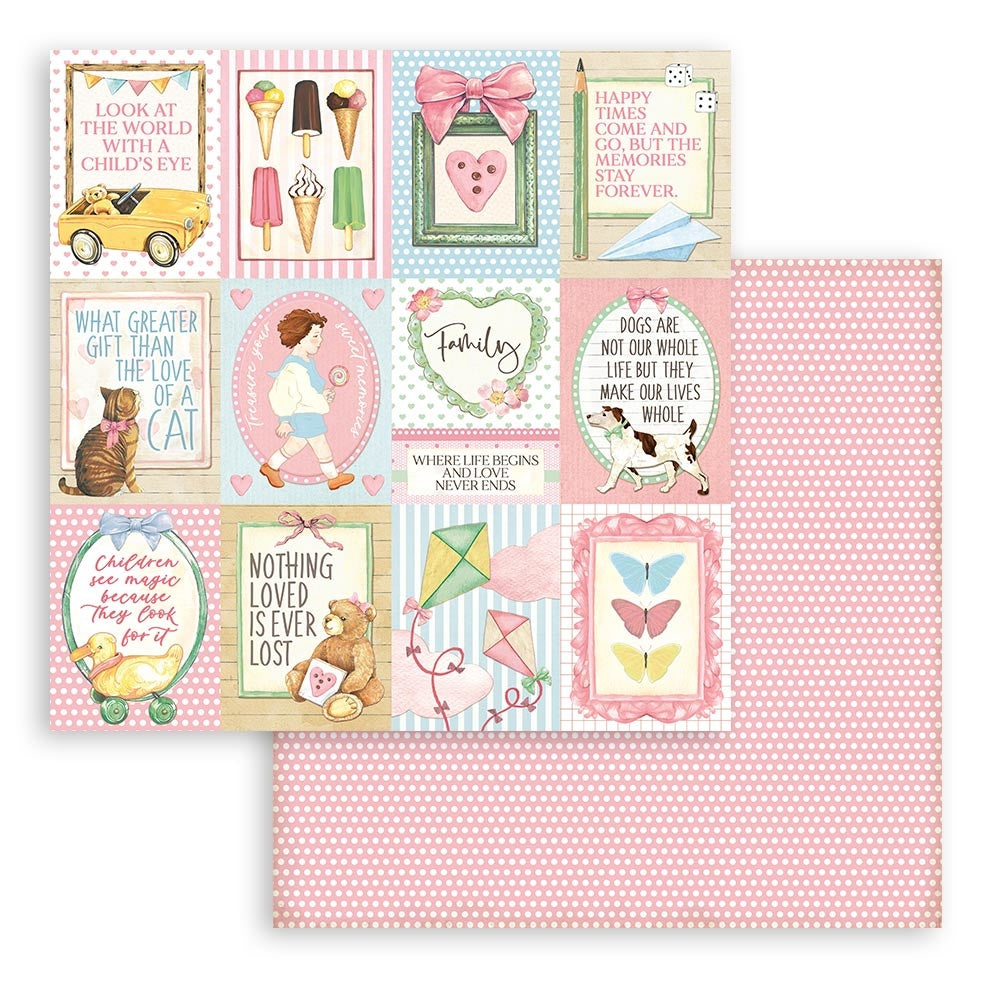 Stamperia Daydream 6x6 Inch Paper Pack (SBBXS12)