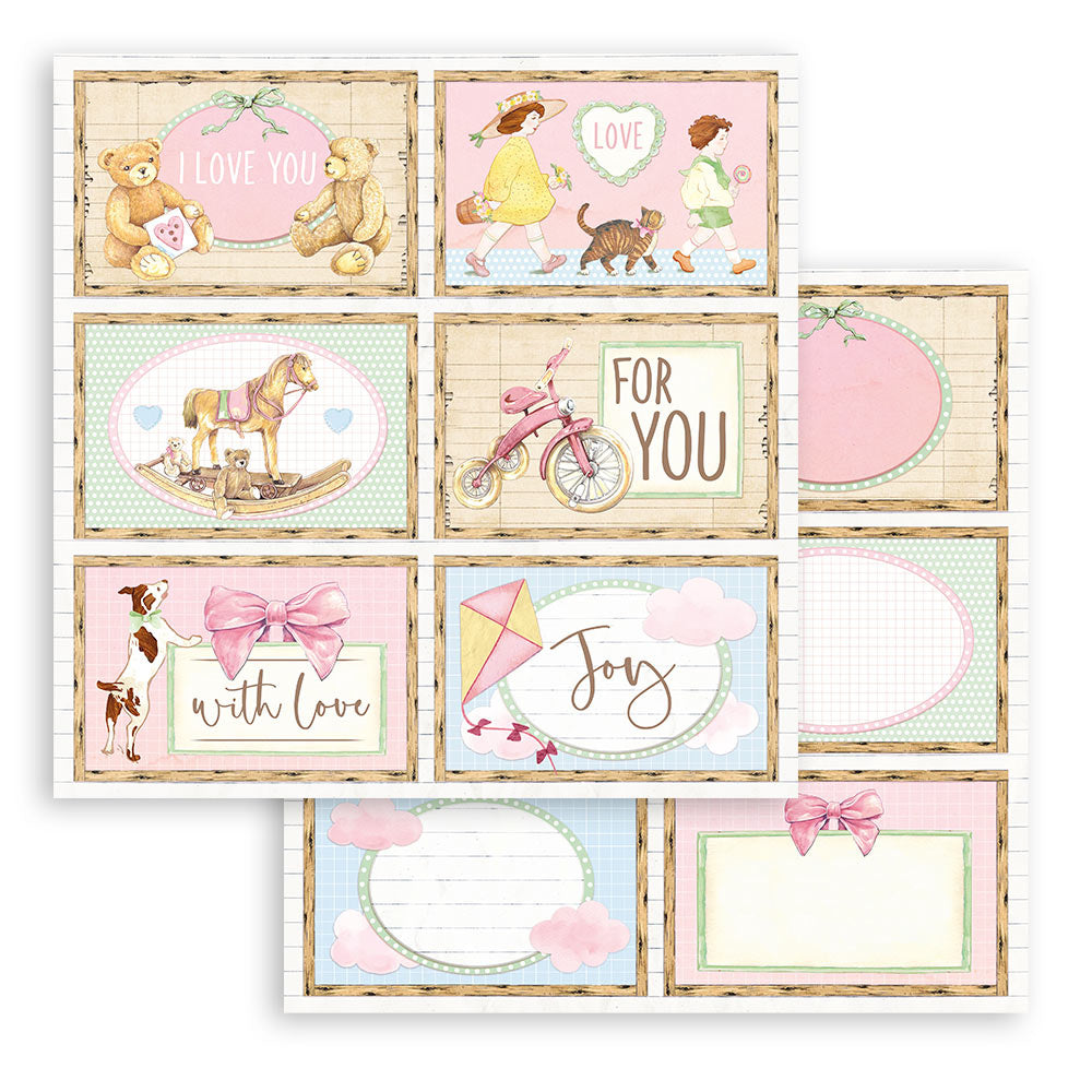 Stamperia Daydream 6x6 Inch Paper Pack (SBBXS12)