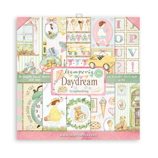 Stamperia Daydream 6x6 Inch Paper Pack (SBBXS12)