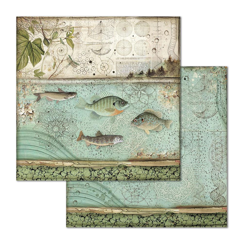 Stamperia Forest 12x12 Inch Paper Pack (SBBL63) for Scrapbooking