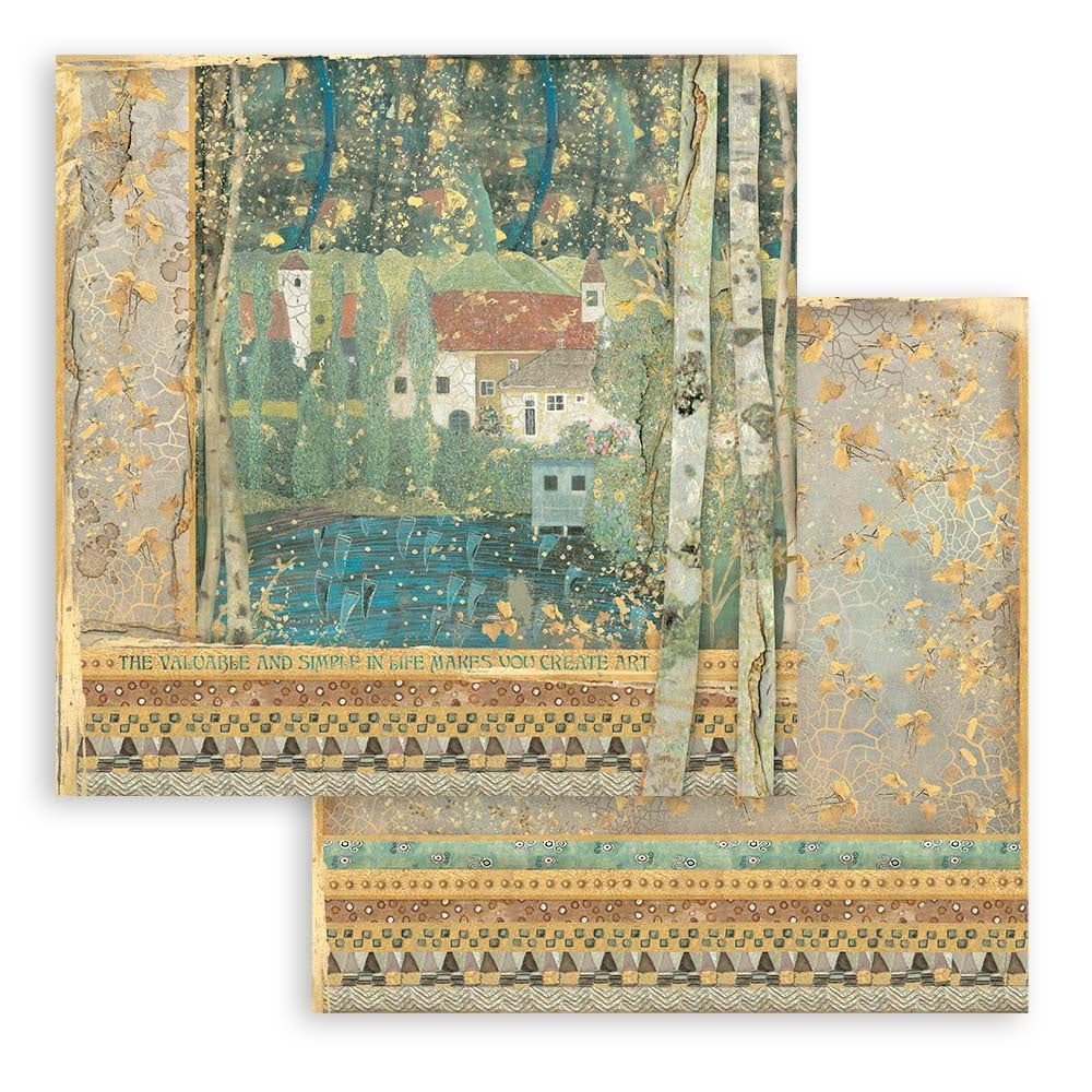 Stamperia Klimt 12x12 Inch Paper Pack (SBBL97)